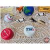 Image 2 : Collector Combo : Yo-Yo's ; Turbo Football; Finning Soft Toy; Jack in the Box Antenna Ball; Meccano 