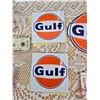 Image 5 : GULF Collector Combo : Variety Decals ; Key Chains; Key Tags; Bottle Opener