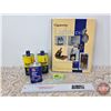 Image 1 : Cigarette Lighters Collector Book + (3) Lighter Fluid Tins (One is partial Full!)
