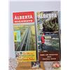 Image 2 : Variety of Road Maps : Washington ; Alberta ; British Columbia; Canada; Saskatchewan; etc