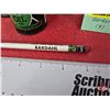 Image 2 : BARDAHL Oil Cans (3) (Smallest One is Full!) + Pencil (Larger Measures: 6-1/2"H x 4"Dia)