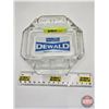 Image 1 : FORD Ashtray "Dewald" Provost, Alberta (5-1/4" x 5-1/4" x 3/4"D)