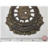 Image 3 : Ontario Motor League Car Badge (c.1920's/30's) (4-1/2" x 3-3/4")