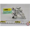 Image 1 : Snowmobile Trophy Topper (Cast Metal) (1/4" Thread) (3"H x 1-1/2"W x 3-1/2"D)