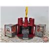 Image 2 : Distributor Cap & Oil Can "Micro Machines Toy Garage" (Can Measures: 4-1/2"H)
