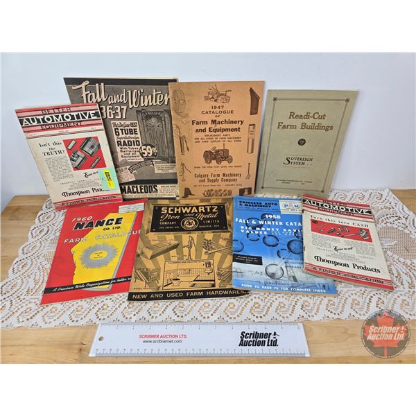Variety Automotive / Farm Manuals - Brochures / etc ! (See Pictures for Titles)