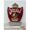 Image 3 : ROYAL LIVERPOOL Insurance Group Sign (Plastic Face / Cardboard Back) (w/Orig Box) (13-1/4"H x 9-1/4"