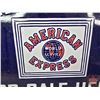 Image 17 : Double Side Porcelain Flange Sign "MONEY ORDERS FOR SALE HERE" "AMERICAN EXPRESS" (Heavy) (13-1/2"H 