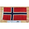 Image 1 : Cloth Flag : Norway (12-1/2"H x 23-3/4"W)
