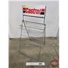 Image 1 : Store Display Rack CASTROL (35"H x 16-3/4"W)