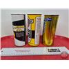 Image 3 : Oil Cans/Tubes (3):  ~ Doug's Blizzard Oil  ~ Motor-Medic ~ Champion Q-X (Blizzard Measures: 6-1/4"H