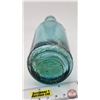 Image 8 : Coca-Cola Bottle : Blue Glass (c.1910's) (Measures : 7-3/4"H)