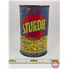 Image 2 : Oil Can : STURDIE Motor Oil (6-1/2"H x 4"Dia)