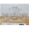 Image 1 : B/A Musical Showcase Decanter & Drinking Glass Set (Decanter is hard to find) (Musical Showcase on C