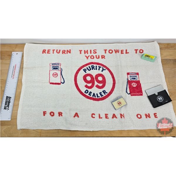 Purity 99 Collector Combo : Towel; Lighter & Mirror/Pouch