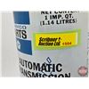 Image 8 : Oil Can : CHRYCO Parts : Automatic Transmission Fluid  (6-1/2"H x 4"Dia)