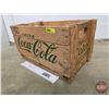 Image 1 : Coca-Cola Wood Crate (c.1973) (10"H x 20"W x 12"D)