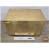 Image 1 : Brass Clad Trunk / Hinged Lid (12"H x 20-1/2"W x 13"D)