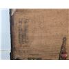 Image 9 : Antique Oak Shipping Crate (c.1900) c/w Key (11"H x 24"W x 17"D)