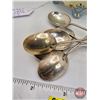 Image 3 : Ladies Shaving Mug w/Silver Plated Curling Spoons
