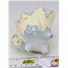 Image 9 : Ladies Shaving Mug w/Silver Plated Curling Spoons