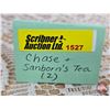 Image 8 : TEA TINS (2) : Chase & Sanborn's : 8oz & 1/4lb