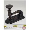 Image 1 : Antique Cast Iron Stapler : McGill's Eagle No. 1 (c.1890)