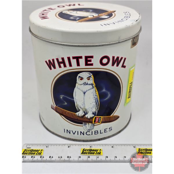 CIGAR TIN : White Owl Invincibles