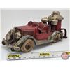 Image 3 : Antique Cast Iron Toy : Fire Truck (Made in USA)