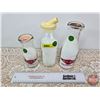Image 2 : NADP Milk Bottles (3) : 2 Pints & 1/2 Pint   (SEE PICS!)