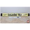 Image 1 : Enamel Door Push : Fresh 'Salada' Tea Delicious