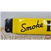Image 2 : Enamel Door Push : Smoke Buckingham "Throat Easy"