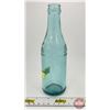 Image 2 : Coca-Cola Bottle : Blue Glass (c.1910's) (Measures : 7-3/4"H)