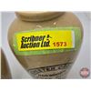 Image 8 : Cream Crocks (2) : Winchester Creamery * Broughton - Hailwood's Registered Cream  (Largest Measures