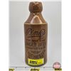 Image 2 : Ginger Beer Crock Bottle : Pink's (7"H)