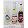Image 1 : Bottles (3) : Purity Bottling Works, Wynola & Red Rock Cola (ACL Label) (Tallest Measures : 9"H)
