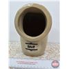 Image 1 : Moira Pottery Salt Pig Crock (England) (7-1/2"H x 4-1/2"Dia)