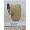 Image 3 : Moira Pottery Salt Pig Crock (England) (7-1/2"H x 4-1/2"Dia)