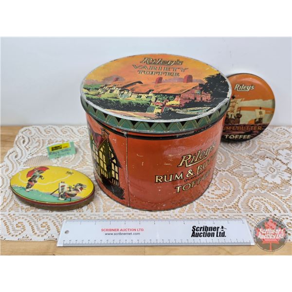Riley's Toffee Tins (3)