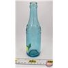 Image 2 : Coca-Cola Bottle : Blue Glass (c.1910's) (Measures : 7-3/4"H)