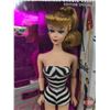 Image 2 : BARBIE 35th Anniversary : Original 1959 Barbie Doll & Package! Special Edition Reproduction (1993) (