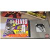 Image 2 : Elvis Presley Collector Combo including Albums, Books, Cards, VHS, etc