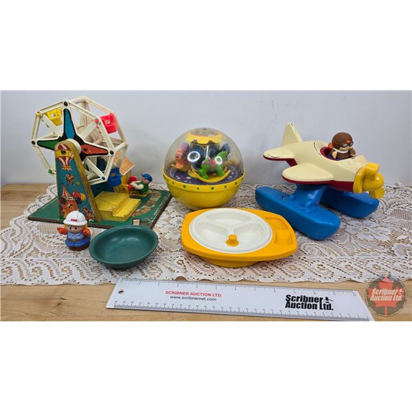 Fisher-Price Toys  (Plane Measures : 6-1/4"H x 6-3/4"W x 8"D) (SEE PICS!)