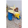 Image 2 : Fisher-Price Toys  (Plane Measures : 6-1/4"H x 6-3/4"W x 8"D) (SEE PICS!)