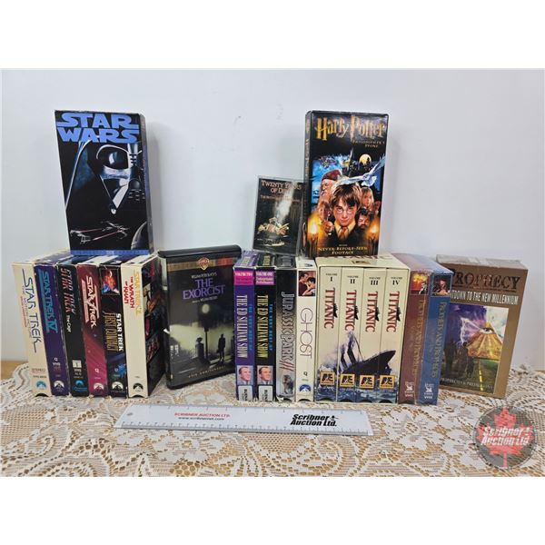 VHS Collection (21) c/w Cassette