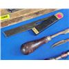 Image 3 : Vintage Tool Combo including Planer, Bearing Scrapers & T-Square