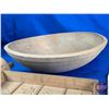 Image 8 : Treenware including Dough Bowl, Utensils, Butter Presses, etc c/w Flour Sack
