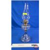 Image 1 : Coal Oil Lamp w/Clear Glass Peanut Font & Correct Burner