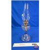 Image 2 : Coal Oil Lamp w/Clear Glass Peanut Font & Correct Burner