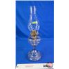 Image 3 : Coal Oil Lamp w/Clear Glass Peanut Font & Correct Burner